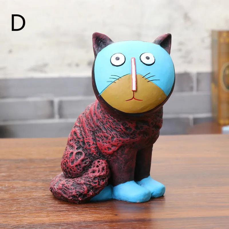 Статуэтка кошки животное Копилка Смола хит продаж 2019 продуктов | Дом и сад