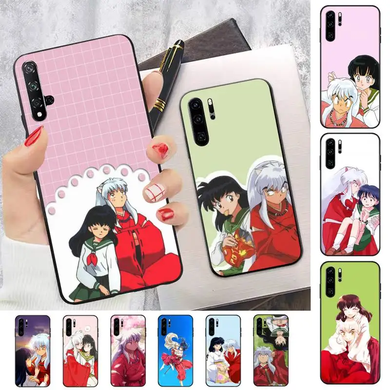 

FHNBLJ Inuyasha Phone Case for Huawei P30 40 20 10 8 9 lite pro plus Psmart2019