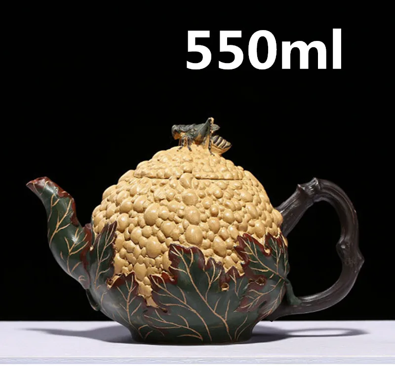 Чайный сервиз Tetera китайский чайник из исинской глины Zisha Infuser кунг фу 550 мл Новое