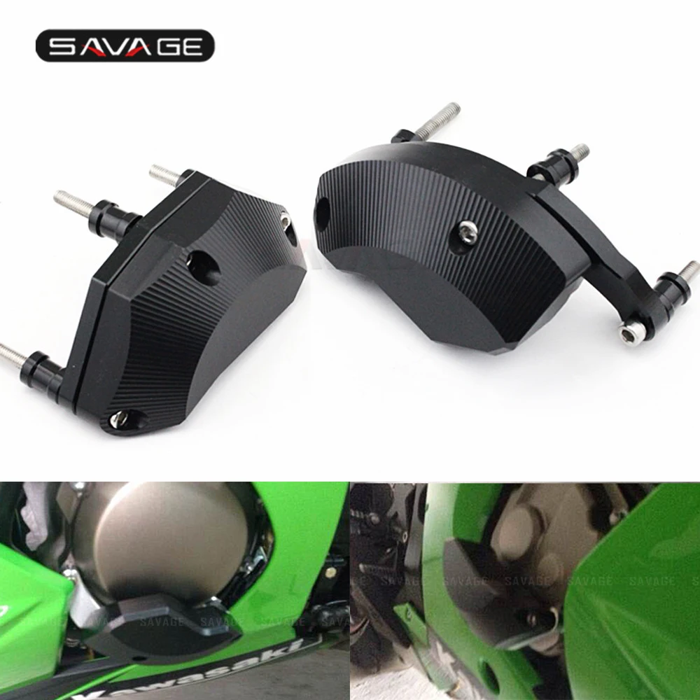 

Motorcycle Engine Case Slider For KAWASAKI NINJA ZX10R 2012 2011-2018 Accessories Left/Right Crash Protector 2015 2016 ZX-10R