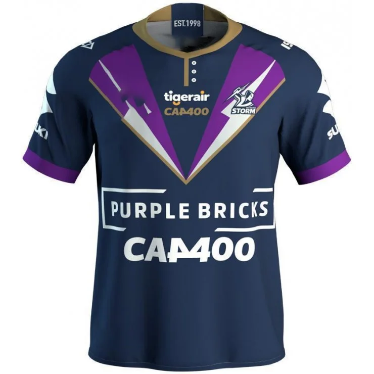 

Melbourne 2021 Home away Commemorative Edition Rugby Jersey Men's Sports Shirt S-5XL