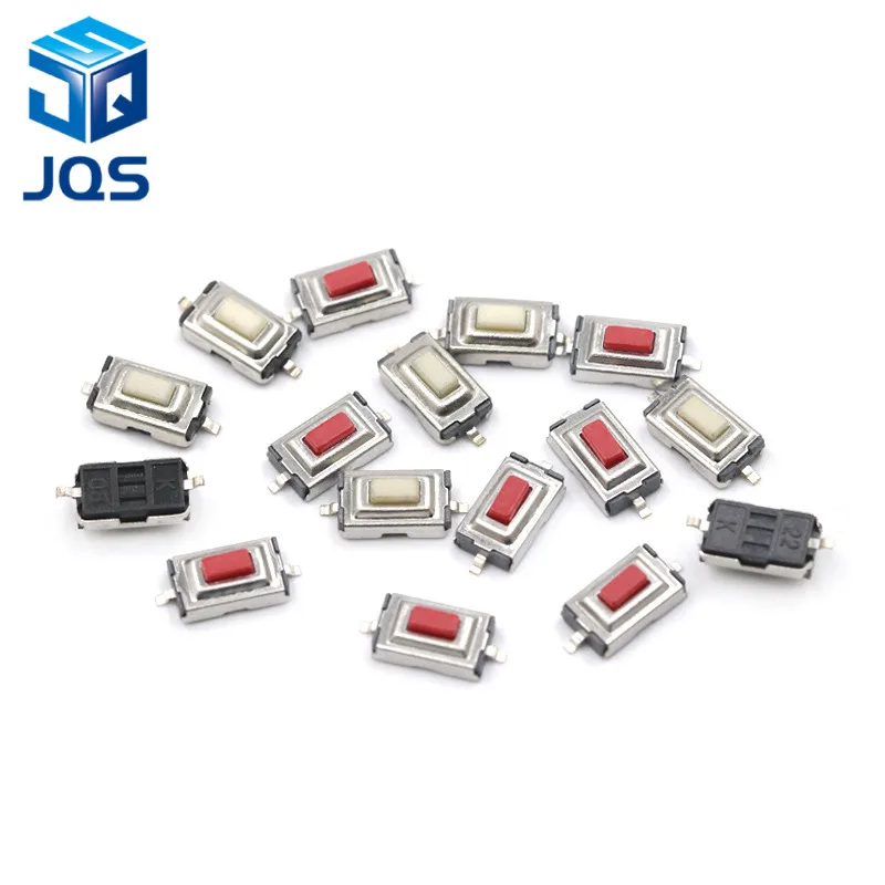 100 шт. SMD 3*6*2 5 мм тактильная тактовая кнопка Микро Переключатель мгновенный 2
