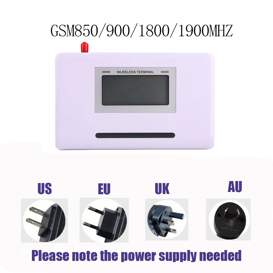 GSM 850/900/1800/1900MHZ фиксированный беспроводной терминал с ЖК-дисплеем Поддержка
