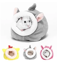 hamster house guinea pig accessories hamster cotton house for small animal nest winter warm for rodentrathedgehog pet supplies