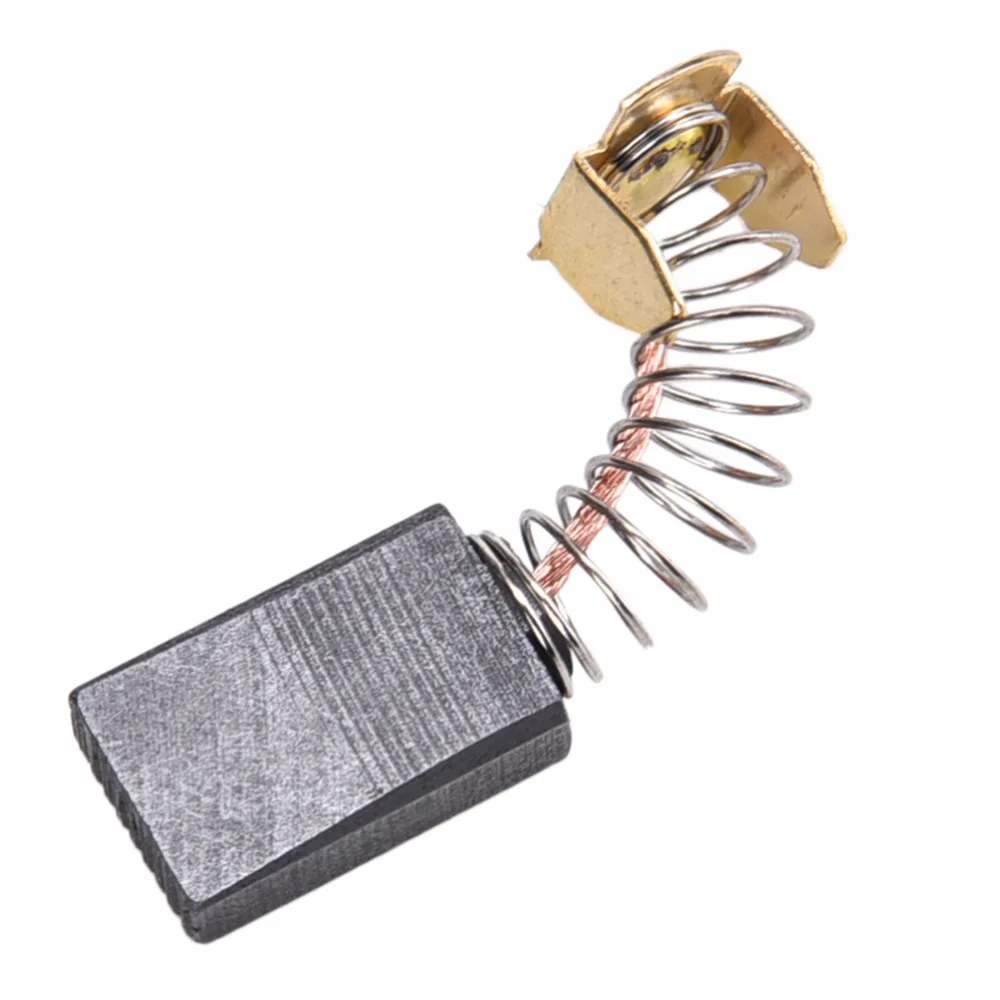 

10pcs Mini Drill Electric Grinder Replacement Carbon Brushes Spare Parts for Electric Motors Rotary Tool 6x10x17mm