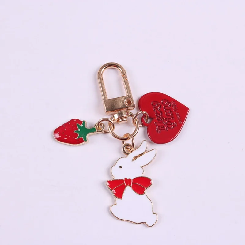 Брелок для ключей мужчин и женщин милый миниатюрный брелок в виде кролика
