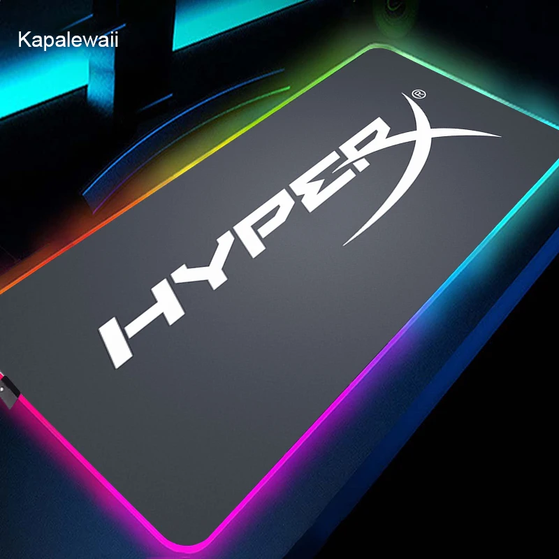 hyperx 900x400mm rgb piece large xxl mouse mat anime laptop mouse pad notbook computer keyboard gaming mousepad gamer play mats free global shipping