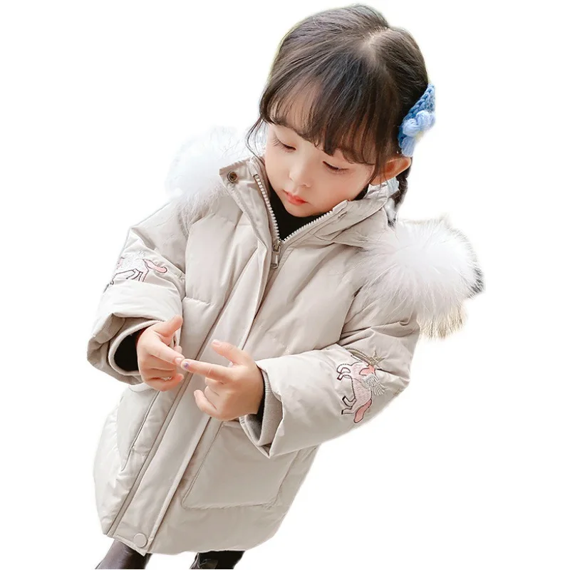 

The baby down jacket coat qiu dong han edition children fashion coat