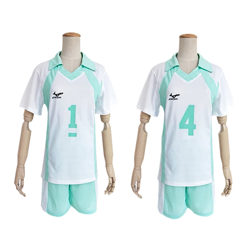 Haikyuu! Аоба Johsai #4 #1 Oikawa Tooru школьная Униформа костюм для косплея Джерси Haikiyu