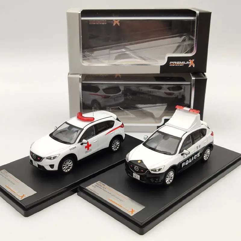 Премиум X 1/43 для MAZDA CX5 2013 Японская полиция/скорая помощь литье под давлением