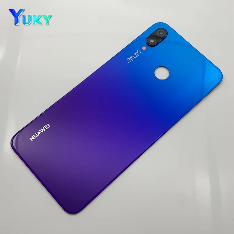 original for huawei nova 3 battery cover glass nova 3i back panel rear door housing case for huawei nova 3 battery cover free global shipping