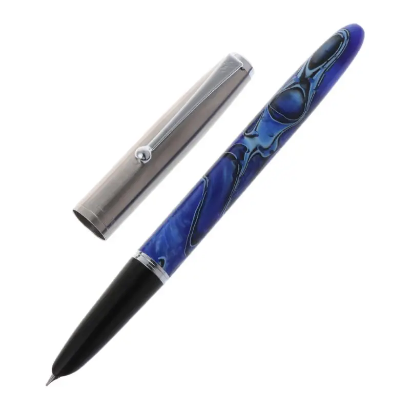 1 1 шт. Jinhao 51A роскошная мужская авторучка, деловая Студенческая ручка, 0,38 мм, очень тонкая ручка для каллиграфии, школьные офисные принадлежности для письма - Цвет: 1