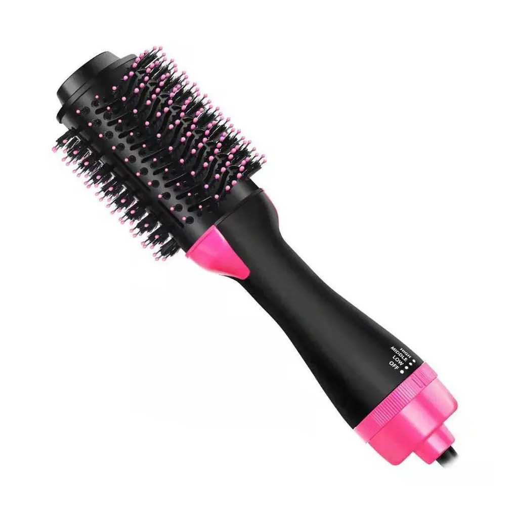 

New One Step Hair Dryer and Volumizer 3 in 1 Hot Air Brush Professional Blow Dryer Comb Curling Iron Hair Straightener Brush