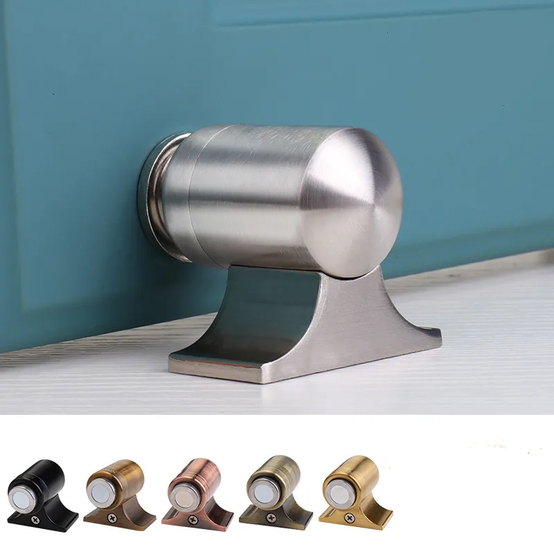 Прочная Магнитная дверная пробка стальные невидимые дверные напольные