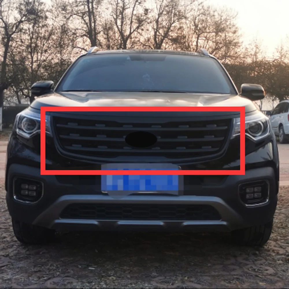 Черный передний бампер решетка радиатора для Kia sportage R 2018 1 шт. | Автомобили и