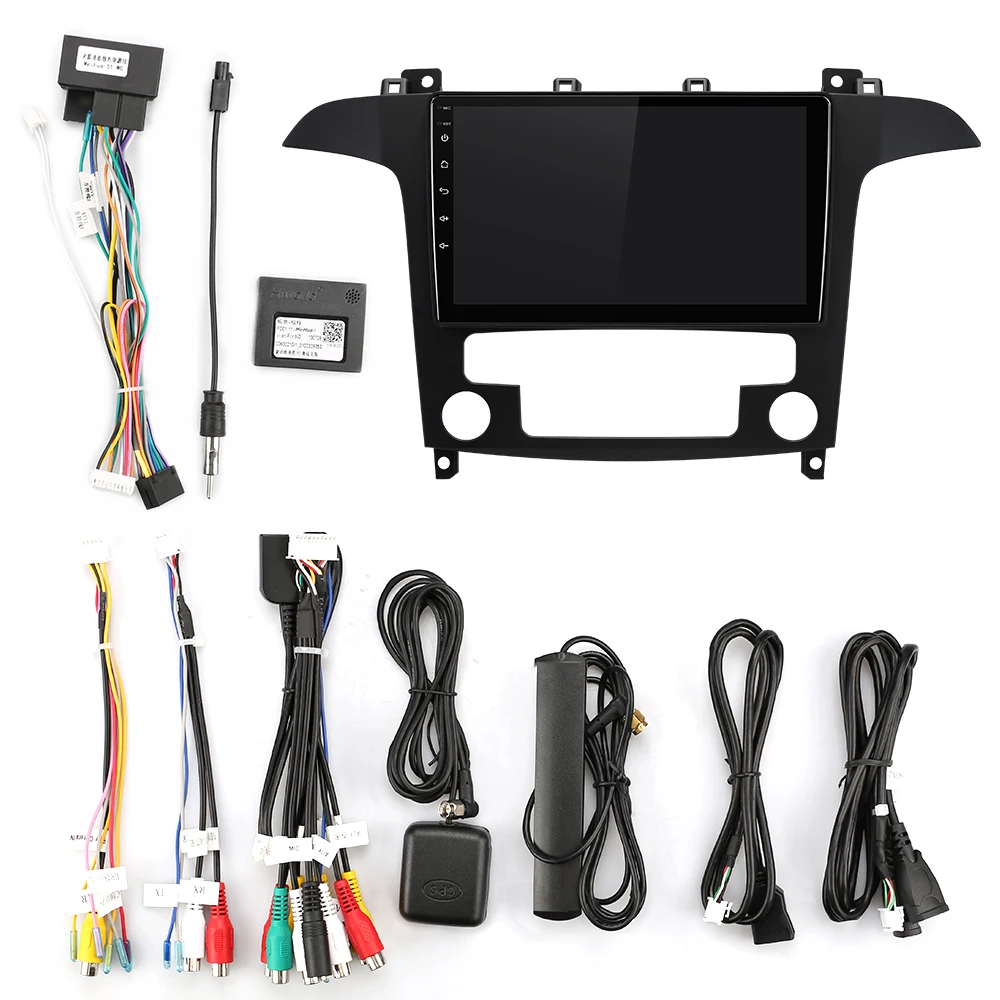 

ISUDAR V72 QLED Android 10 Car Radio For Ford S-Max S Max 2006-2015 GPS Auto Stereo Multimedia Player RAM 6G Octa Core No 2 din