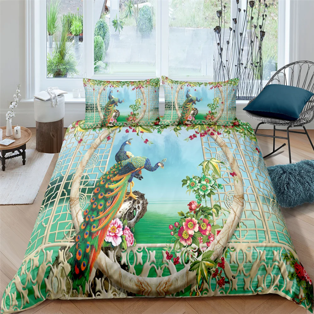 Комплекты постельного белья с 3D изображением животного красивый комплект для