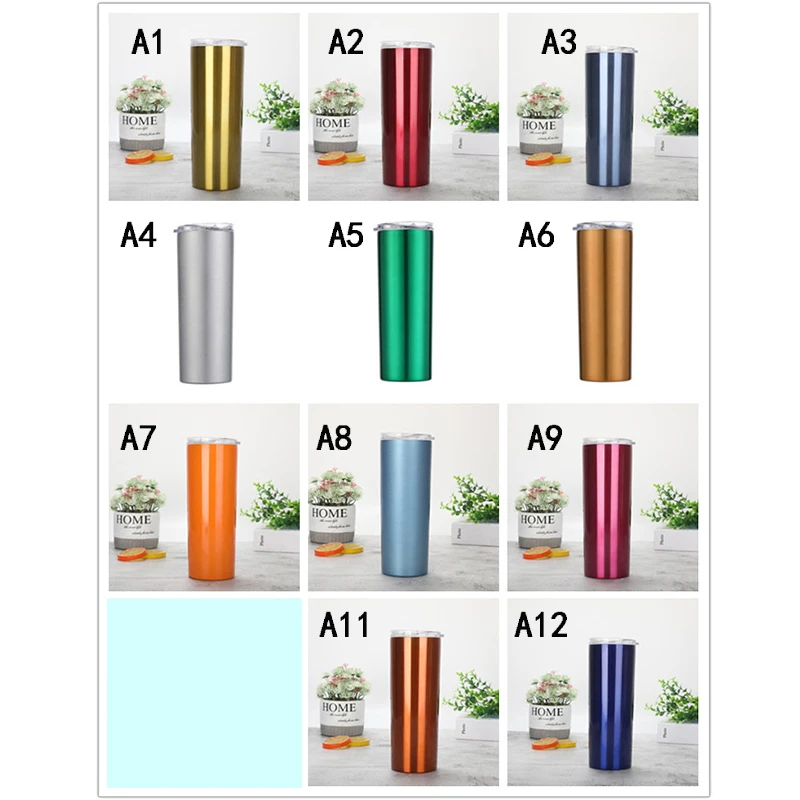 20oz Insulated Tumbler with Straw Personalized Skinny Double Wall Stainless Steel Engraved Cup Bridal Party Wedding Gift | Дом и сад