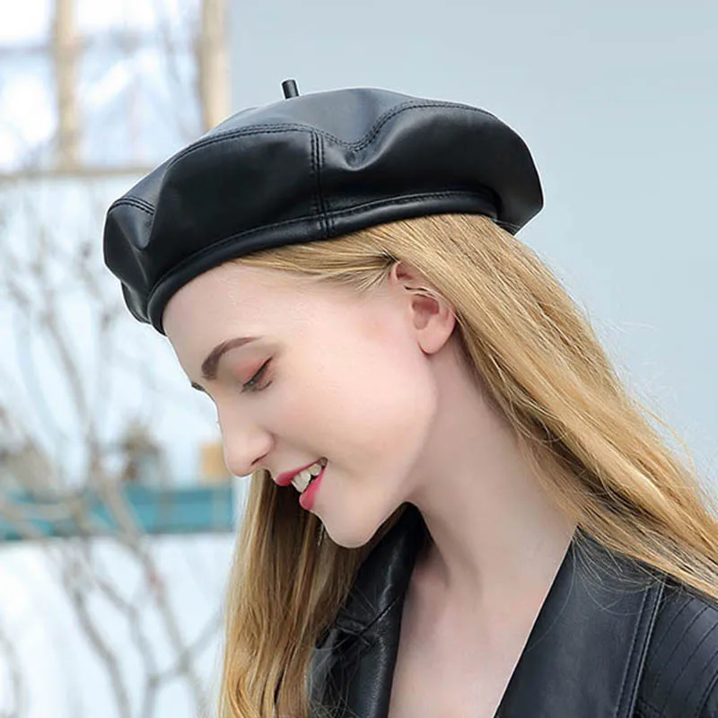 Fibonacci модная обувь из натуральной кожи берета Одежда высшего качества овечьей 2019