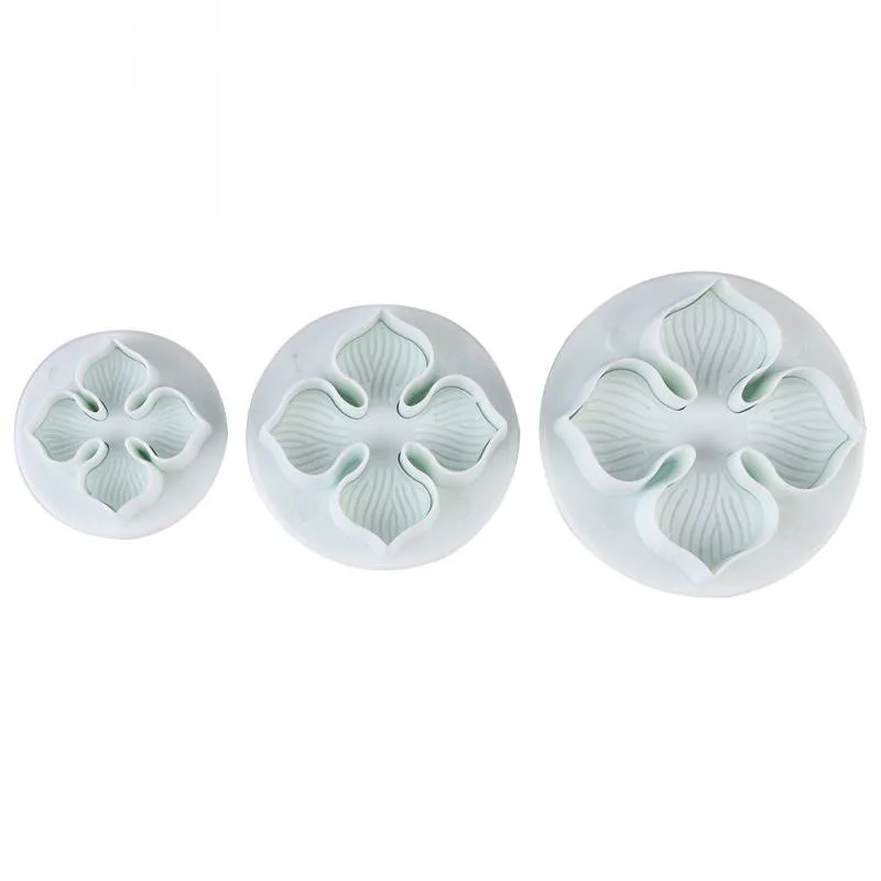 3 шт. Гортензия помадка украшение для торта сахарное ремесло Плунжер резак