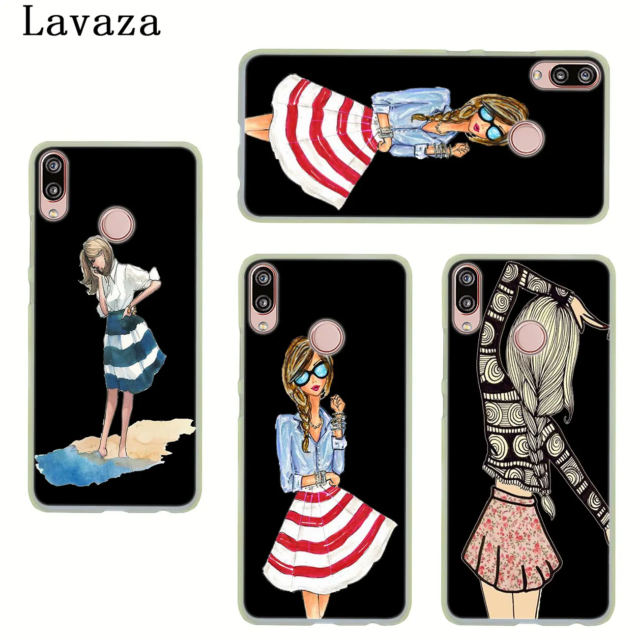 Lavaza Best Friend Shopping girl Phone Case for Huawei Y9 Y7 Prime 2018 2019 Honor 20 10 8 8A 8X 9X 9 Lite 7C 7X 7A Pro Cover | Мобильные