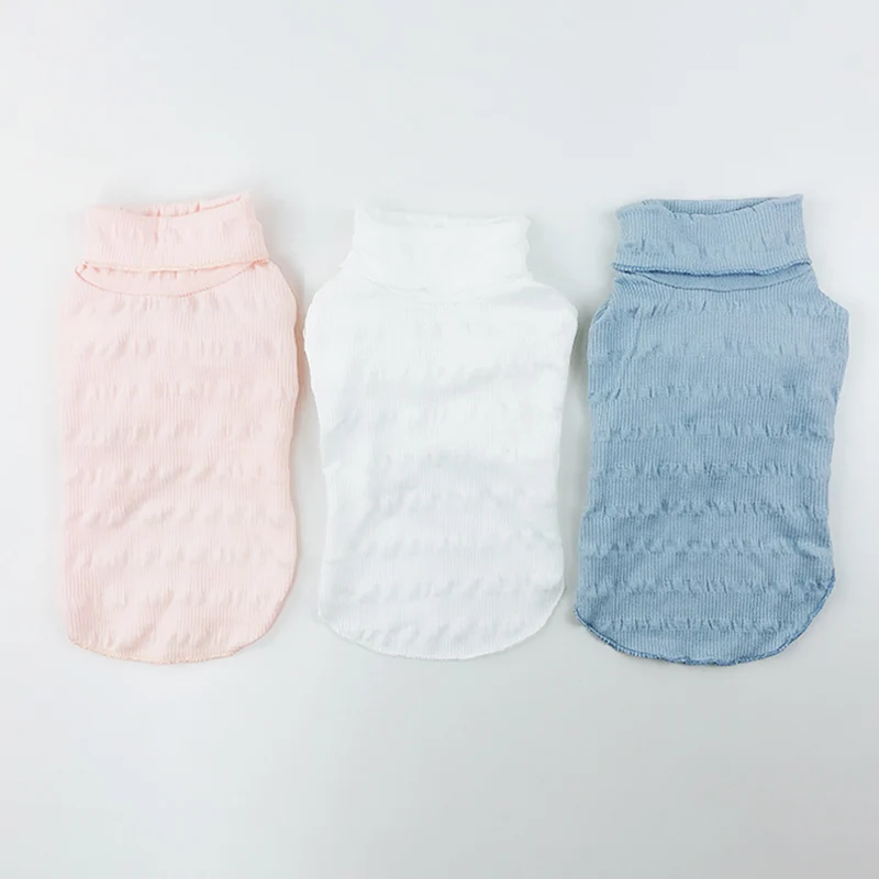 Женская одежда для собаки мягкая Солнцезащитная домашних животных свитер щенка