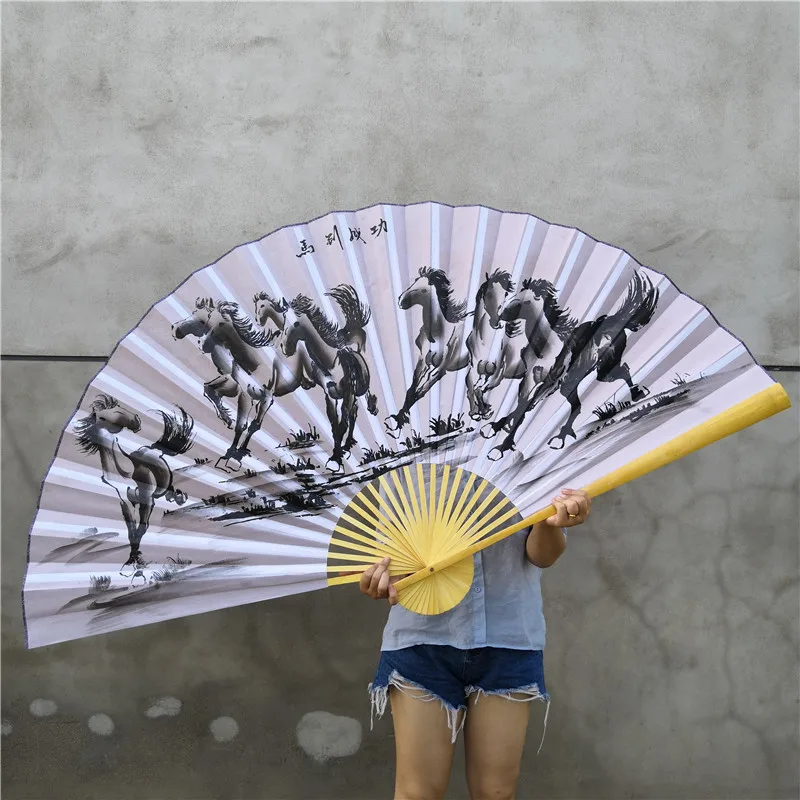 Украшение для дома ручной вентилятор гостиной украшение на стену в китайском