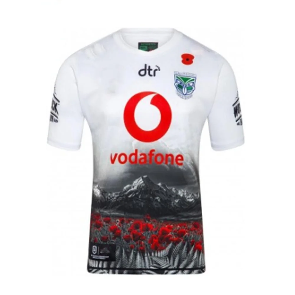 

RESYO для воинов 2019 мужская копия юбилейных Джерси регби спортивная рубашка S-3XL