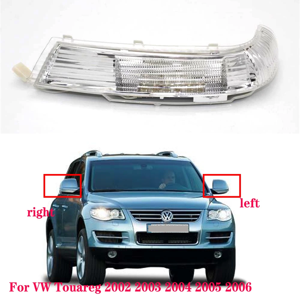 led rearview mirror for vw for VW touareg  2003 2004 20015 2006 2007 side mirror Turn Signal lamp lights Rear view Mirrors light