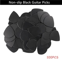 100pcs joyo guitar pick non slip 0 71mm plastic steel anti slip durability plectrum for electric acoustic folk guitar bass parts