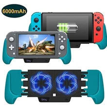 Cooling Charging Grip for Nintendo Switch & Switch Lite 4 in 1 Accessories Works as Fan, Charger Grip and Foldable Stand