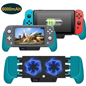 cooling charging grip for nintendo switch switch lite 4 in 1 accessories works as fan charger grip and foldable stand free global shipping