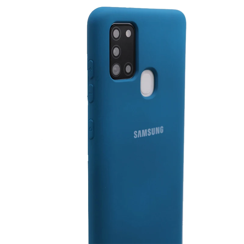 Чехол для телефона Galaxy M51 M31 жидкий силиконовый шелковистый мягкий сенсорный