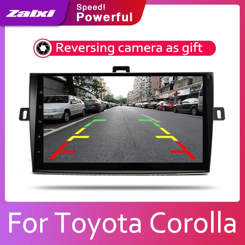 ZaiXi автомобильная система Android 1080P IPS ЖК экран для Toyota Corolla Axio 2006 ~ 2013 автомобильный