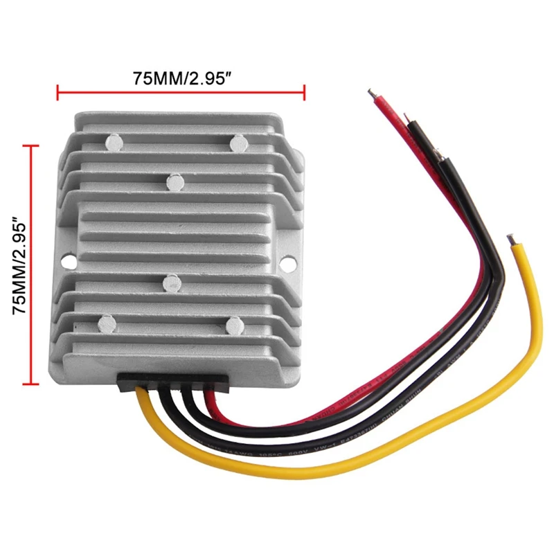 Автомобильный понижающий модуль питания до 12 В постоянного тока 20А регулятор напряжения преобразователь