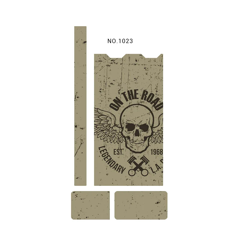 Стерео музыки в весело череп Тигр пленка Стикеры s для джуэл электронная сигарета