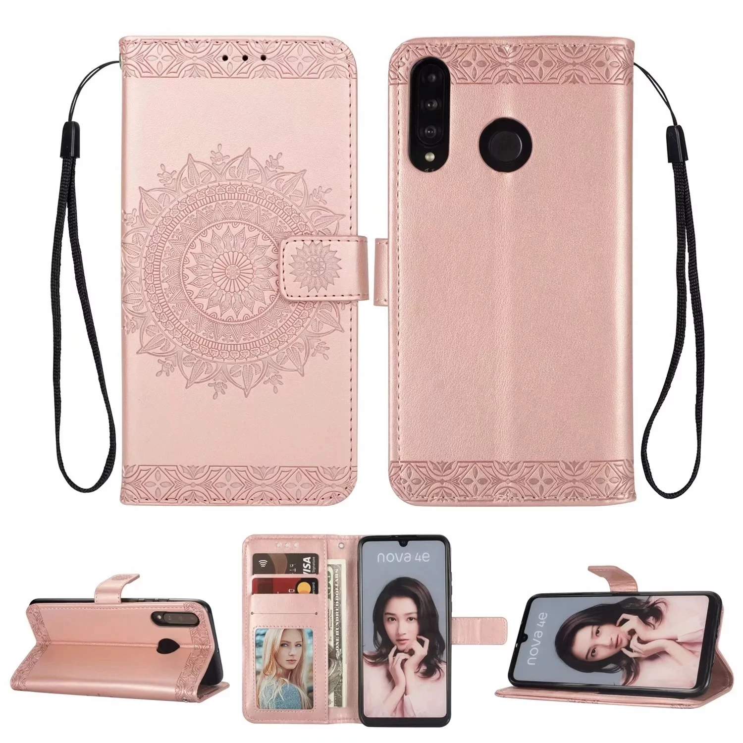 Чехол книжка Totem для Samsung Galaxy Y6 2019 Y7 P30 Pro P30Lite мягкий высококачественный чехол из