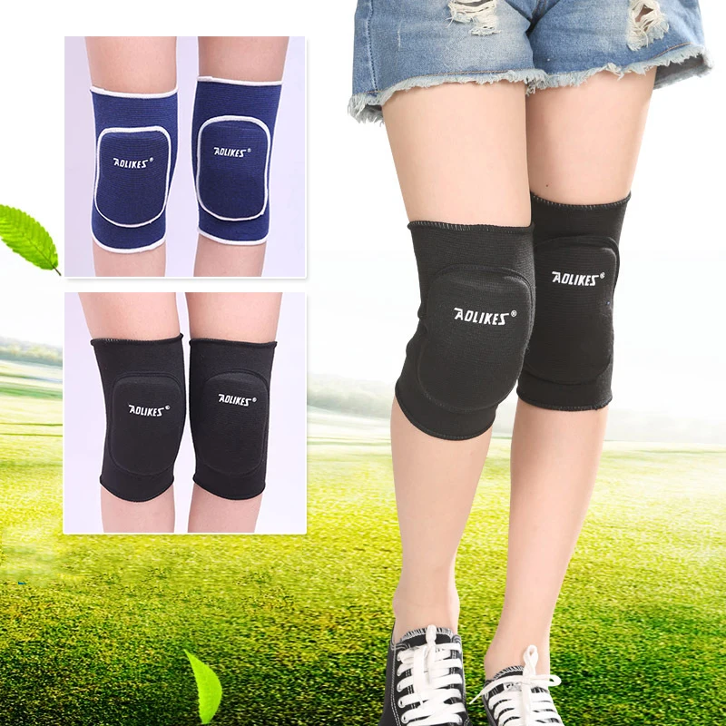 

Knee Pad Protector Fitness Running Cycling Knee Support Braces Elastic Sport Compression Basketball Volleyball Kneepad Sleeve