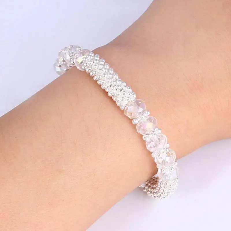 

4Mm Wholesale Crystal Glass Rondelle Faceted Loose Spacer Beads Creative Handmade Beading