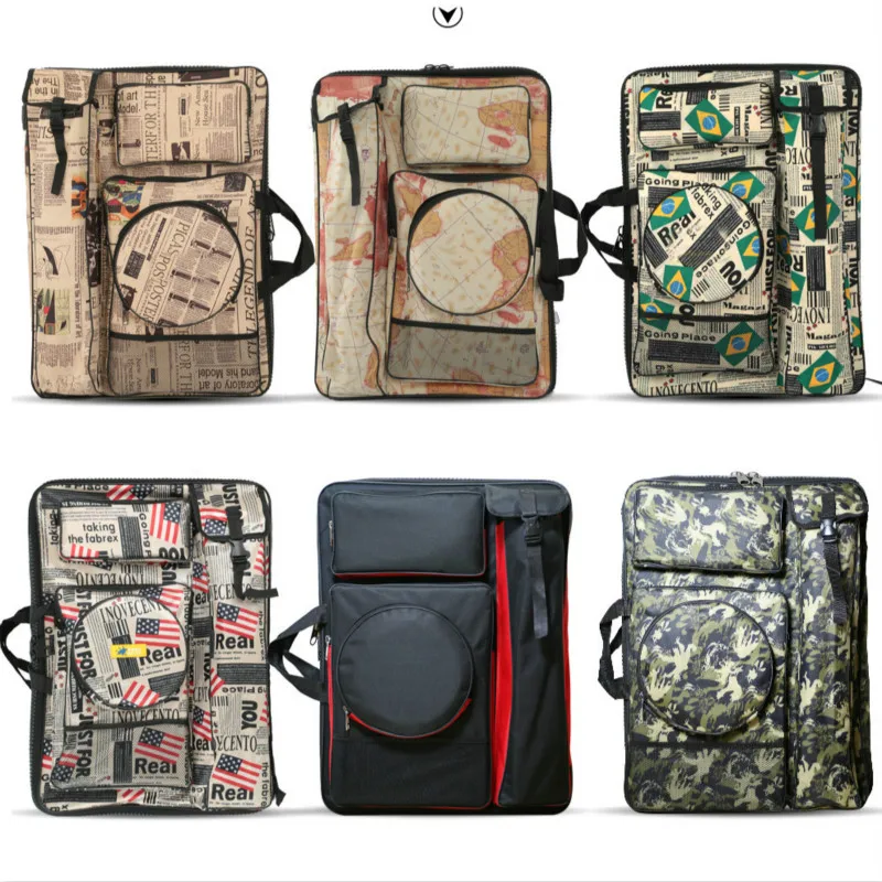 Сумка для рисования набор скетчей Холщовая эскизов вместительные