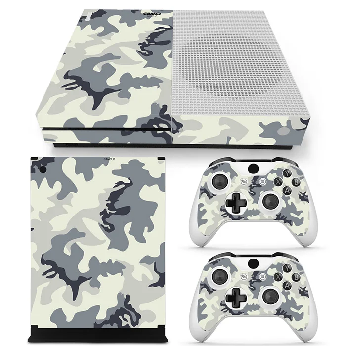 Для X box one s Наклейка на консоль 2 контроллеры наклейка для BOX ONE S Виниловая x ПВХ