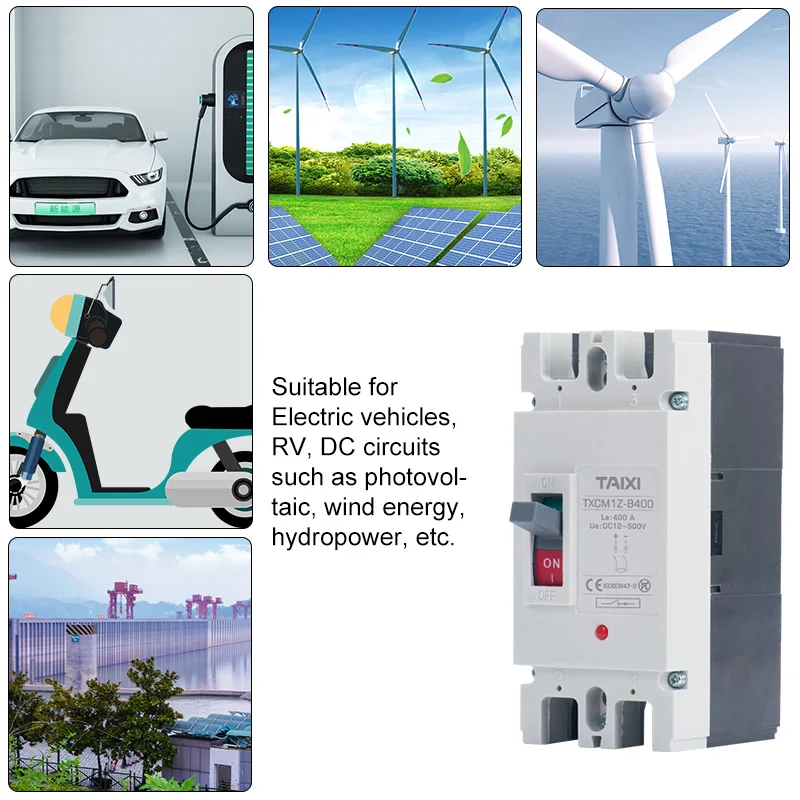 Автоматический выключатель mccb 12 В 24 36 48 96 в 120 постоянного тока а защита от