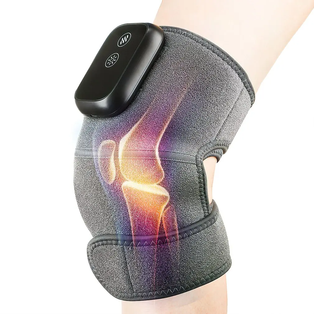 

Heated Knee Pads For Pain Relief Knee Support Pads Heat Therapy Wrap Hot Compress Massager For Cramp Arthritis