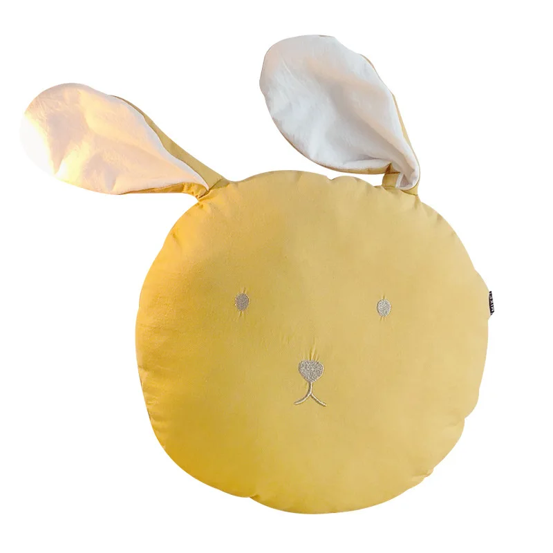 Детская подушка хлопок Мультяшные животные кролик для новорожденных детская