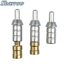 122050pcsPcs ID 6,2 мм алюминиевая штифтовая штифта для стрелы, адаптер для охоты на соединения рекурсивных стрелок