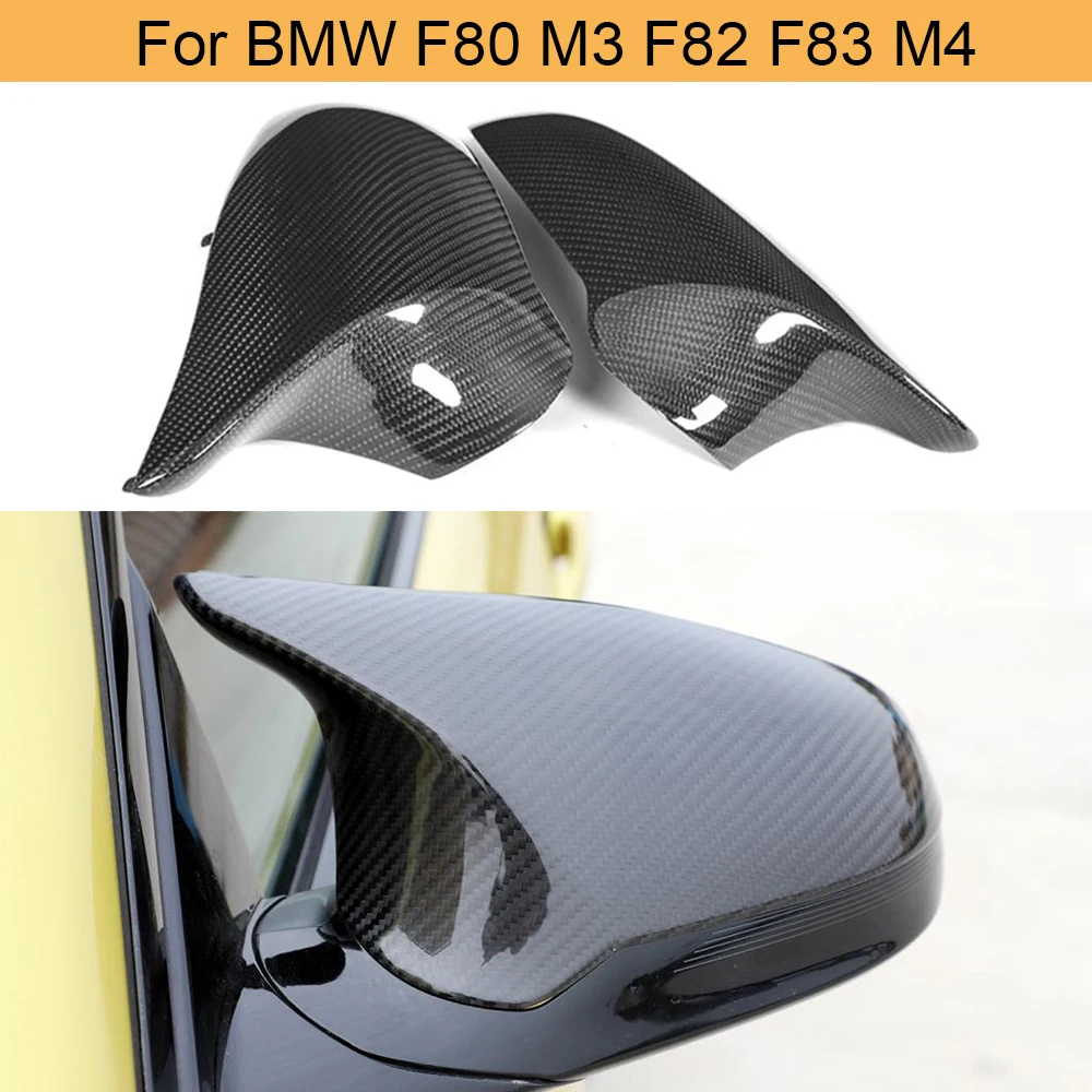 Задняя крышка для BMW F80 M3 F82 F83 M4 2014 2019 боковые зеркала из углеродного волокна s