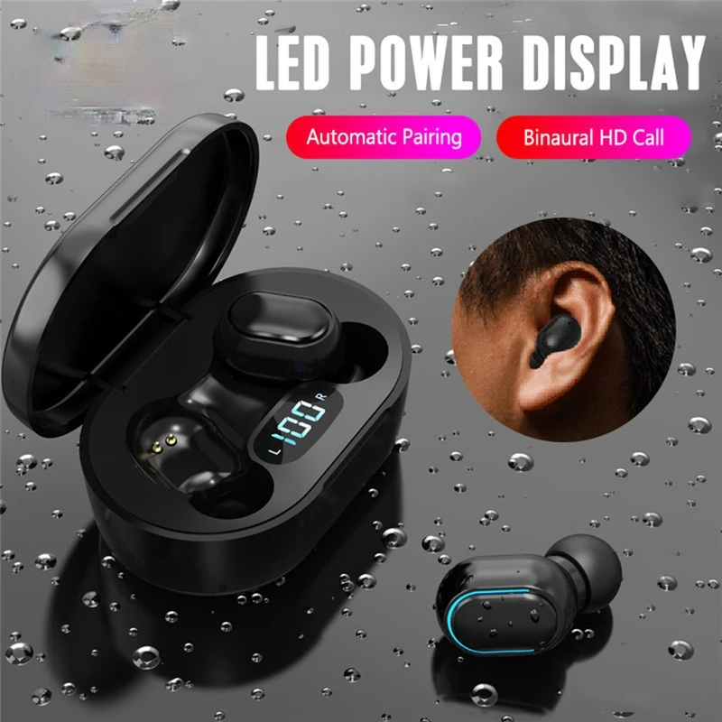 

Wireless headphones Bluetooth 5.0 earphones Touch Control Bluetooth Headphones Bass Stereo Waterproof Earbuds With Microphone