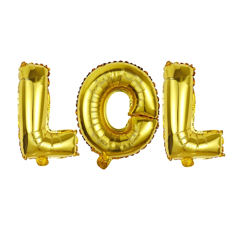 Золотые розовые золотые серебряные 16 &quot32&quot буквы алфавит шар детский душ