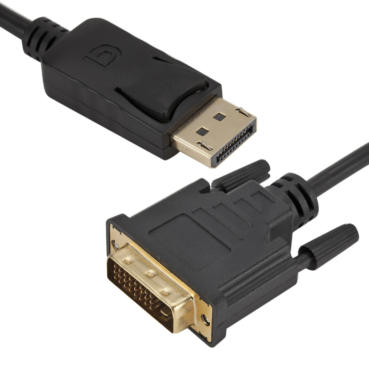 Преобразователь 1080P DP DVI Кабель 1 8 м порт дисплея штекер D 24 + 1Pin профессиональный