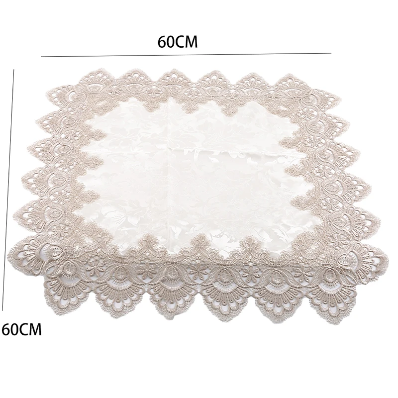 Многофункциональный 2021 домашний текстиль элегантные кружевные скатерти
